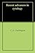 Recent advances in cytology by C.D. Darlington