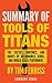 Summary Of Tools Of Titans by Summary Books