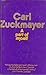 A Part of Myself by Carl Zuckmayer
