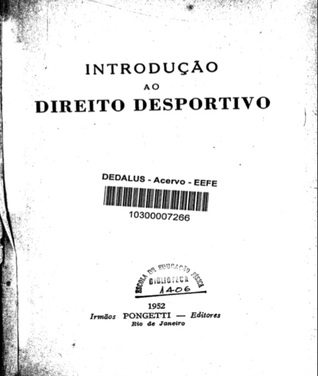 Introdução ao Direito Desportivo