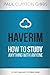 Haverim: How to Study Anything with Anyone (Ancient Trilogy)