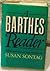 A Barthes Reader