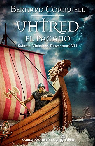 Portada de Uhtred el pagano, de Bernard Cornwell
