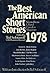 The Best American Short Stories 1978