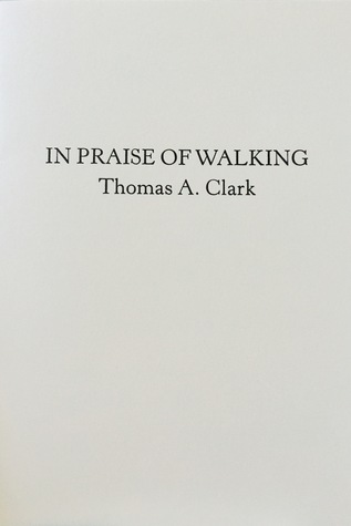 In Praise of Walking