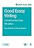 Good Essay Writing: A Social Sciences Guide (Student Success)