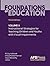 Foundations of Education: Volume II: Instructional Strategies for Teaching Children and Youths with Visual Impairments