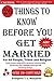 26 Things To Know Before You Get Married: Society pressures young adults to get married without providing the necessary tools to maintain a divorce-free and God-fearing marriage...