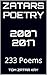 Zatars Poetry 20072017: 233 Poems