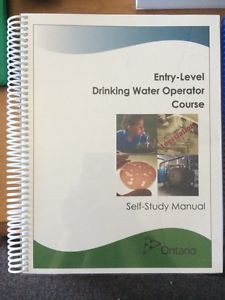 Entry-Level Drinking Water Operator Course: Self-Study Manual