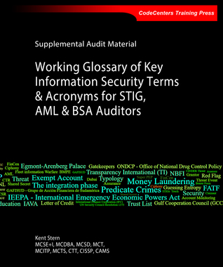 Working Glossary of Key Information Security Terms & Acronyms for STIG, AML & BSA Auditors
