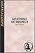 Citations of Respect