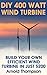 DIY 400 Watt Wind Turbine: Build Your Own Efficient Wind Turbine In Just $200 : (Wind Power, Power Generation) (Energy Independence, Lower Bills & Off Grid Living Book 1)