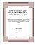 HOW TO DESIGN AND INSTALL BANK BRANCH OFFICE BONUS PLANS: Branch Managers, Branch Lenders, Branch Operations, Customer Service Employees, A Subjective ... Plan (Bank Performance Bonus Plans Book 5)