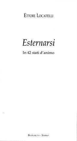 Esternarsi - Raccolta (due volumi)