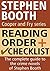 Stephen Booth Reading Order and Checklist: The guide to the Cooper and Fry series and standalone novels