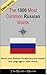 The 1000 most Common Russian Words : Vocabulary Training : Learn the Vocabulary you need to know to improve you Writing, Speaking and Comprehension