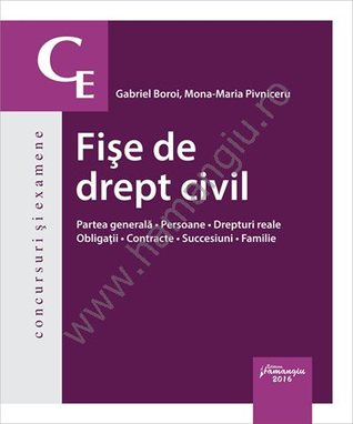 Fișe de drept civil