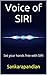 Voice of SIRI: Set your hands free with SIRI