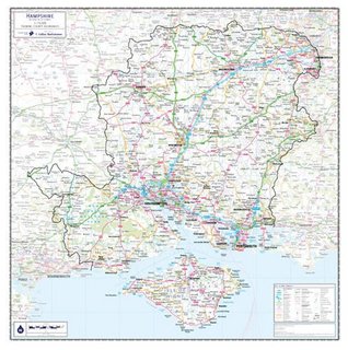 County Of Hampshire Map Hampshire County Planning Map: No. 1A By Jonathan Davey
