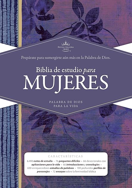RVR 1960 Biblia de Estudio para Mujeres
