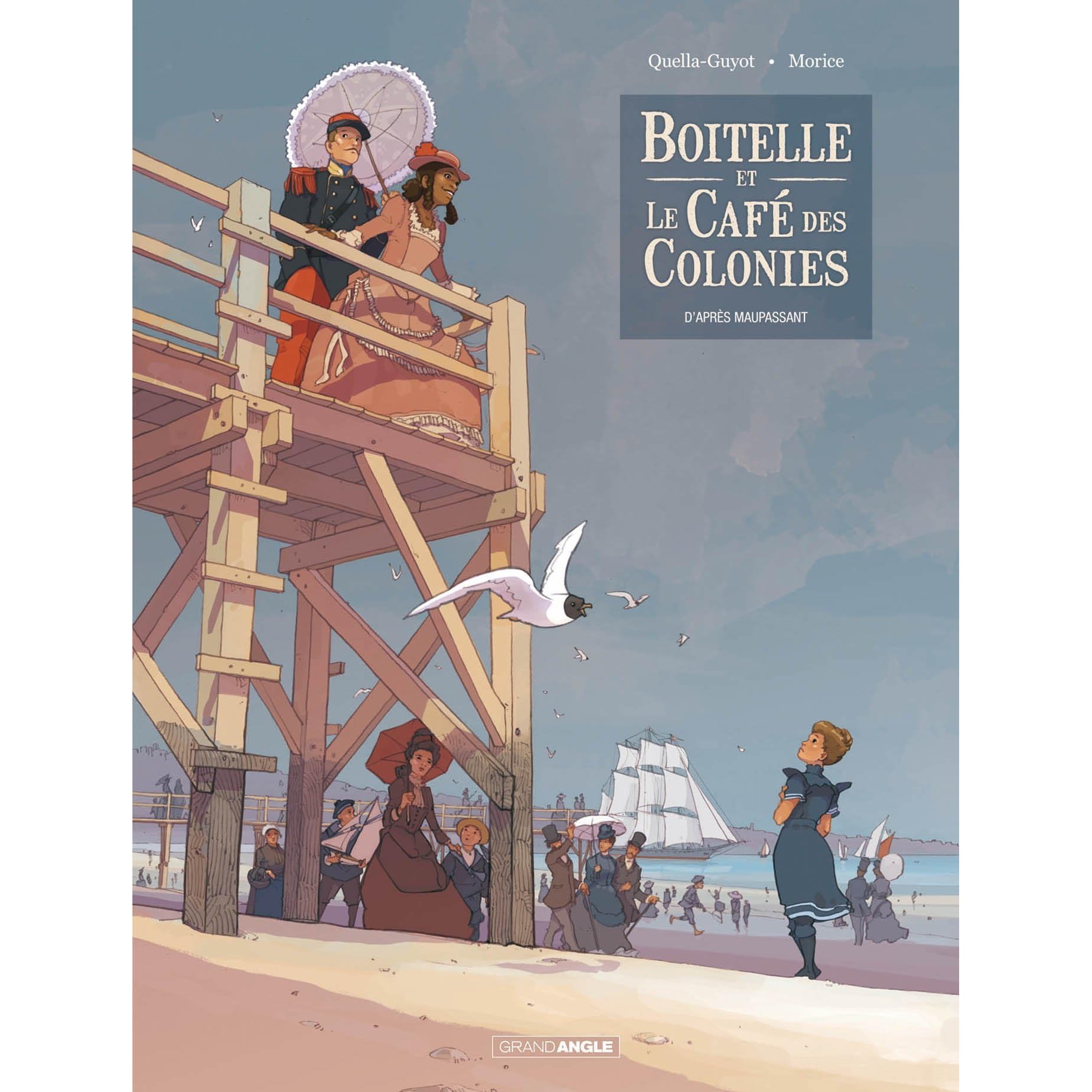 Boitelle Et Le Cafe Des Colonies By Didier Quella Guyot