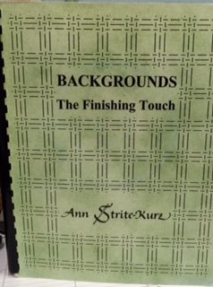 Backgrounds The Finishing Touch (Spiral-bound)