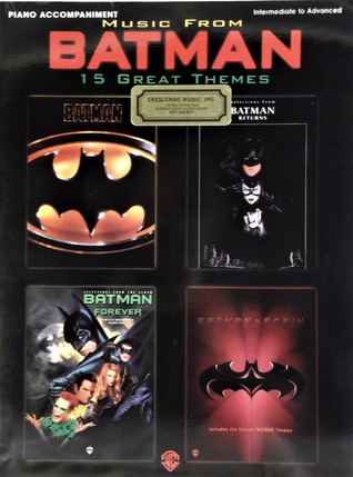 Music from Batman: 15 Great Themes: Piano Accompaniment (Paperback)