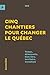 Cinq chantiers pour changer le Québec: Temps, démocratie, bien-être, territoire, transition (POLEMOS) (French Edition)