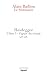 Le Séminaire. Heidegger: L'être 3. Figure du retrait, 1986-1987