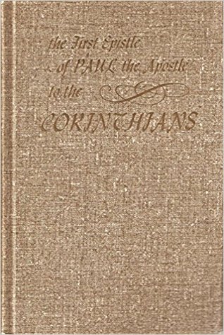 The First Epistle of Paul the Apostle to the Corinthians (Hardcover)