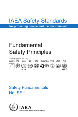 FUNDAMENTAL SAFETY PRINCIPLES (IAEA SAFETY STANDARDS SERIES No. SF-1)