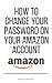 How To Change Your Password On Your Amazon Account