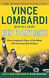 Book cover for Run to Daylight!: Vince Lombardi's Diary of One Week with the Green Bay Packers