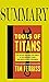 Summary of Tools of Titans:...