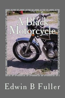 A Black motorcycle