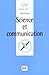 Science et communication