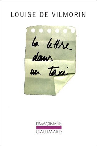 La lettre dans un taxi (Mass Market Paperback)