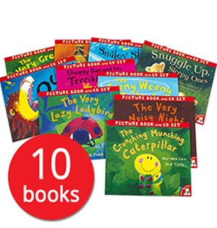 The Crunching Munching Caterpillar and Other Stories Collection - 10 Books & CDs (Paperback)
