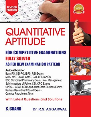 Quantitative Aptitude for Competitive Examinations by R.S. Aggarwal (2019-20 Session)