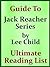 LEE CHILD JACK REACHER SERIES IN ORDER WITH CHECKLIST by Reed A. Lott