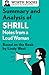 Summary and Analysis of Shrill: Notes from a Loud Woman: Based on the Book by Lindy West (Smart Summaries)