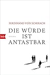 Book cover for Die Würde ist antastbar