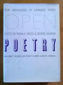 Open Poetry: Four Anthologies of Expanded Poems (Hardcover)