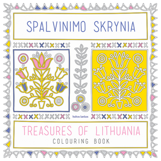Spalvinimo skrynia. Treasures of Lithuania. Colouring book (Paperback)