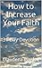 How to Increase Your Faith: 31 Day Devotion