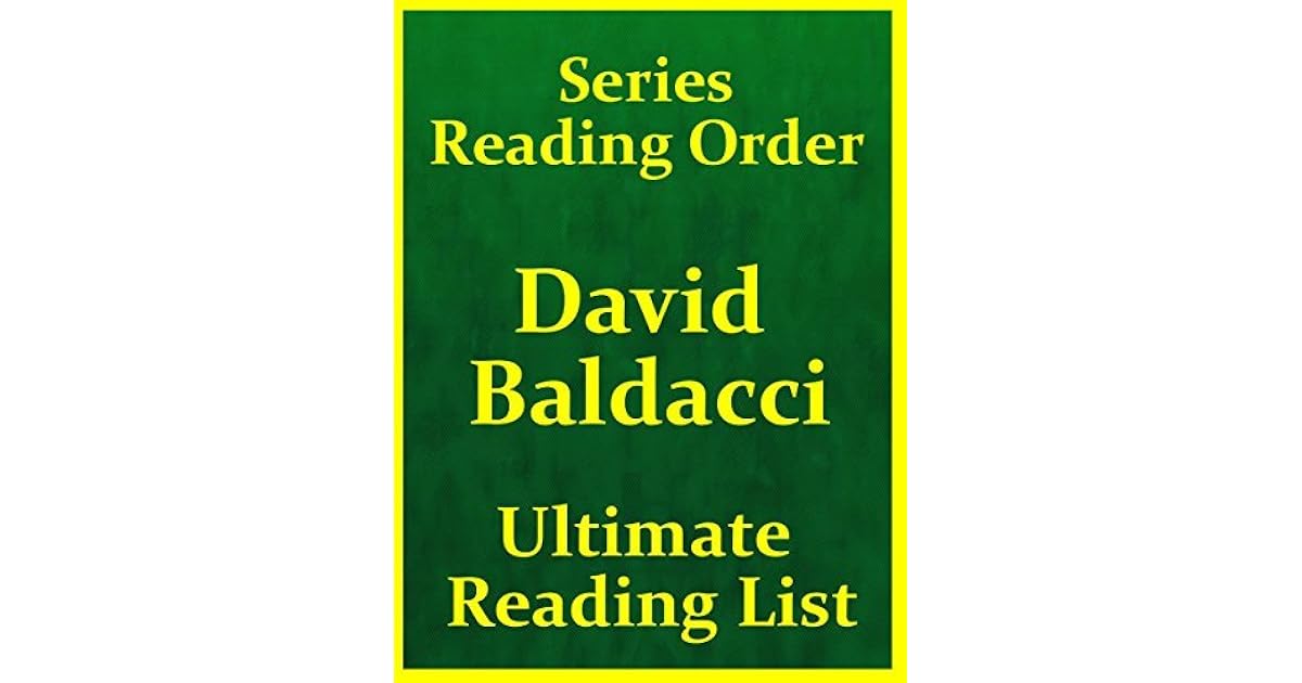 DAVID BALDACCI SERIES IN READING ORDER