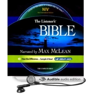The Listener's Bible NIV: The Complete Bible, Genesis to Revelation
