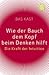 Wie der Bauch dem Kopf beim Denken hilft by Bas Kast