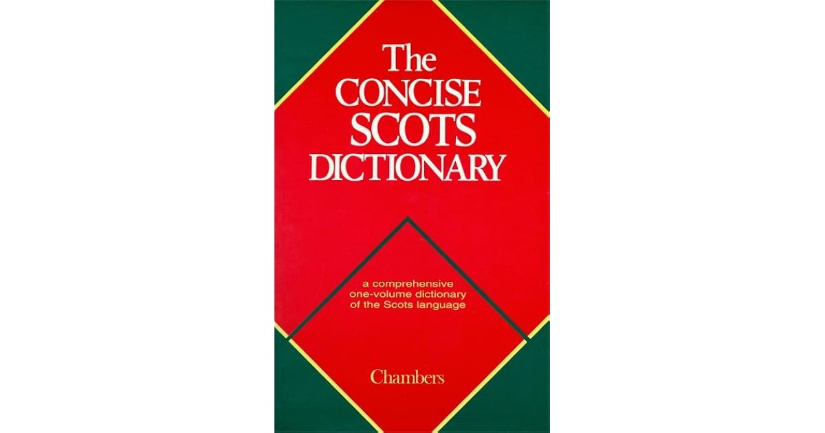 The Concise Scots Dictionary by Mairi Robinson